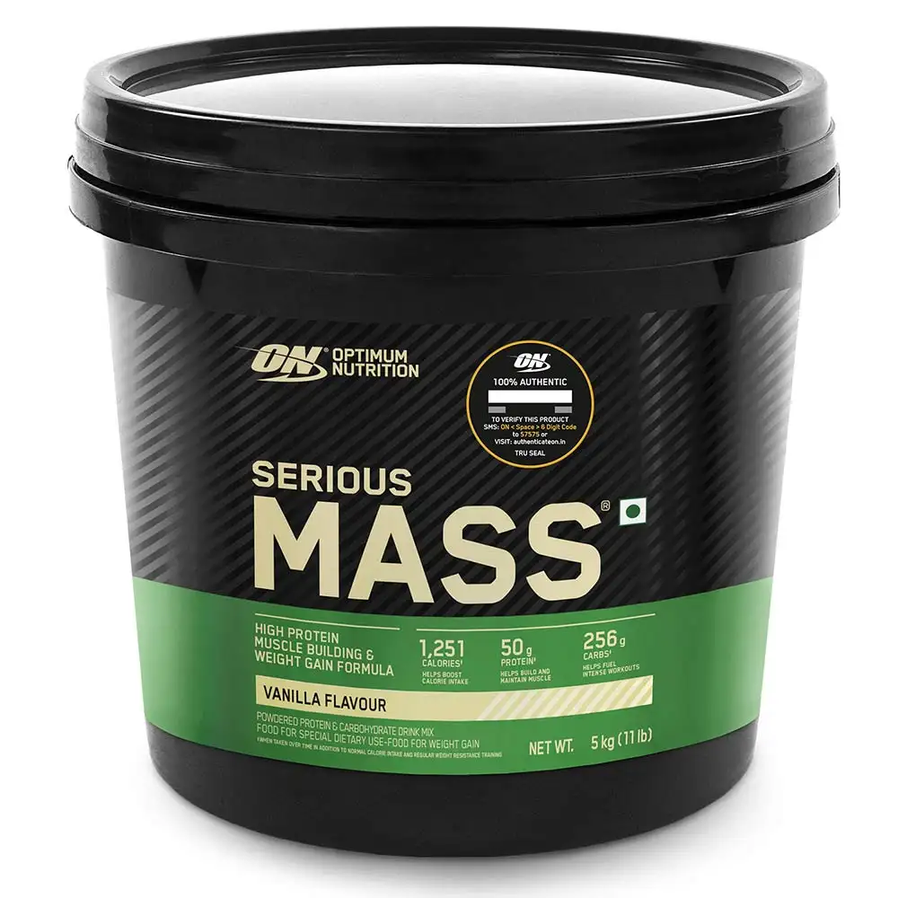 ON (Optimum Nutrition) Serious Mass,  11 lb  Vanilla