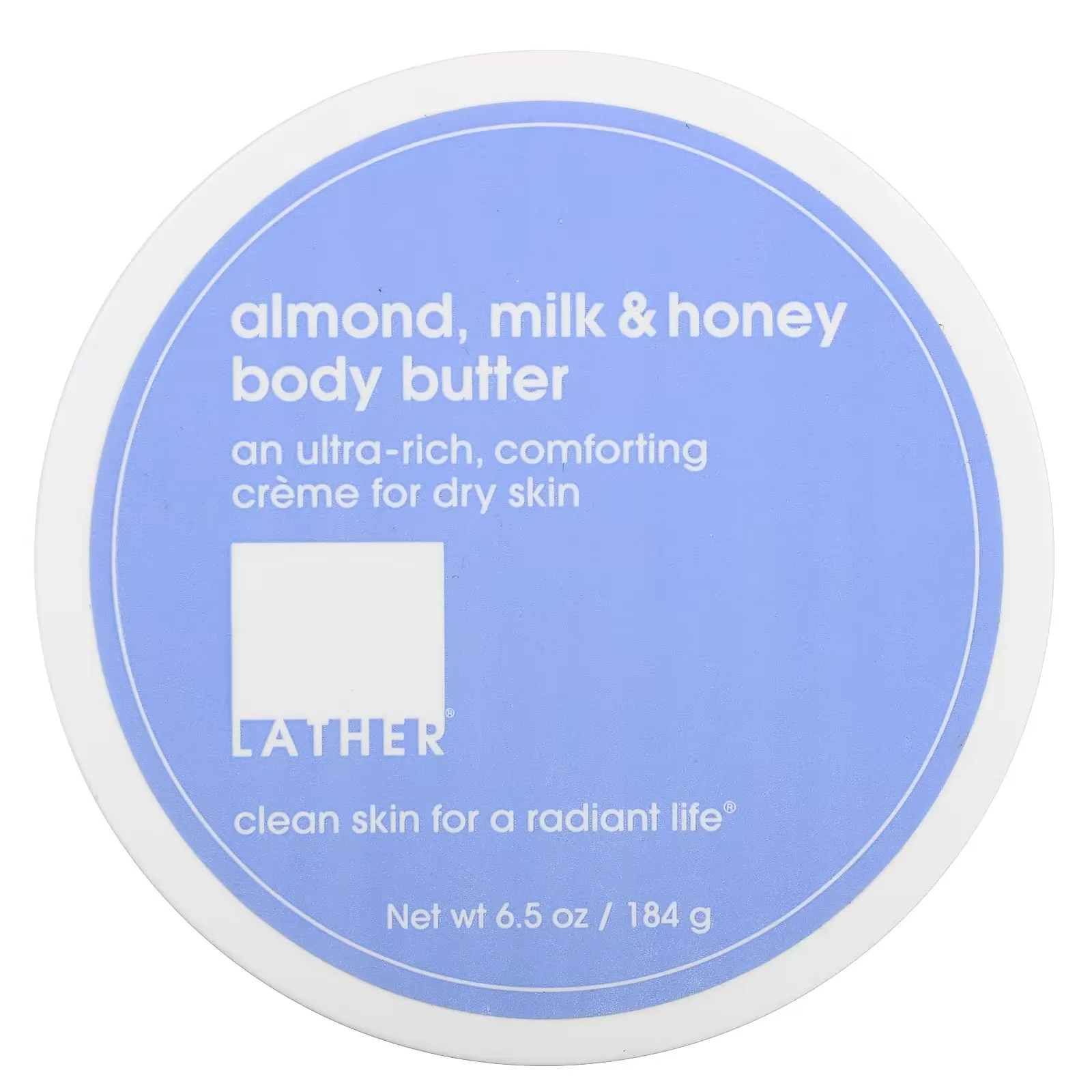 Almond, Milk & Honey Body Butter, 6.5 oz (184 g)