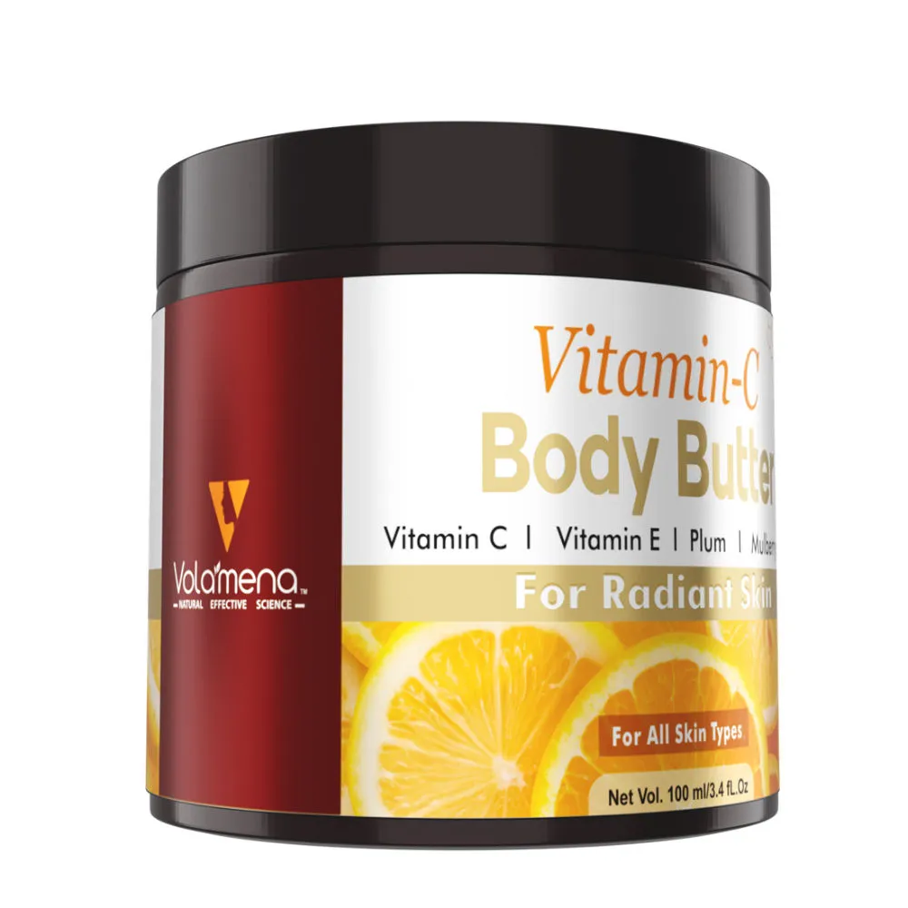 Volamena Vitamin C Body Butter for Women & Men