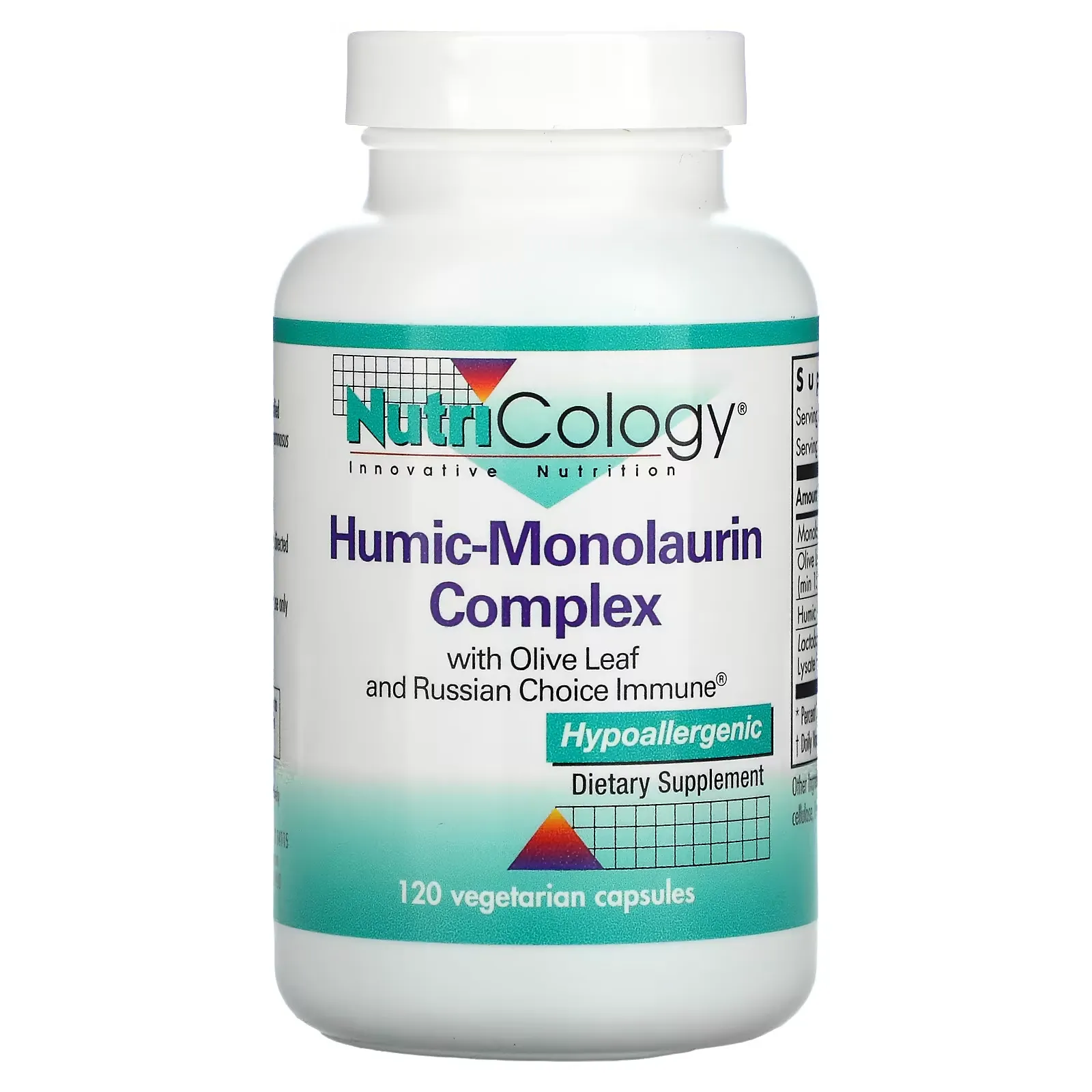 Humic-Monolaurin Complex, 120 Vegetarian Capsules