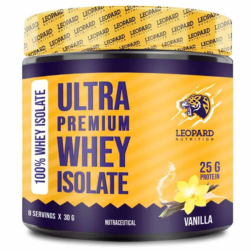 Leopard Nutrition Ultra Premium Whey Isolate,  0.52 lb  Vanilla