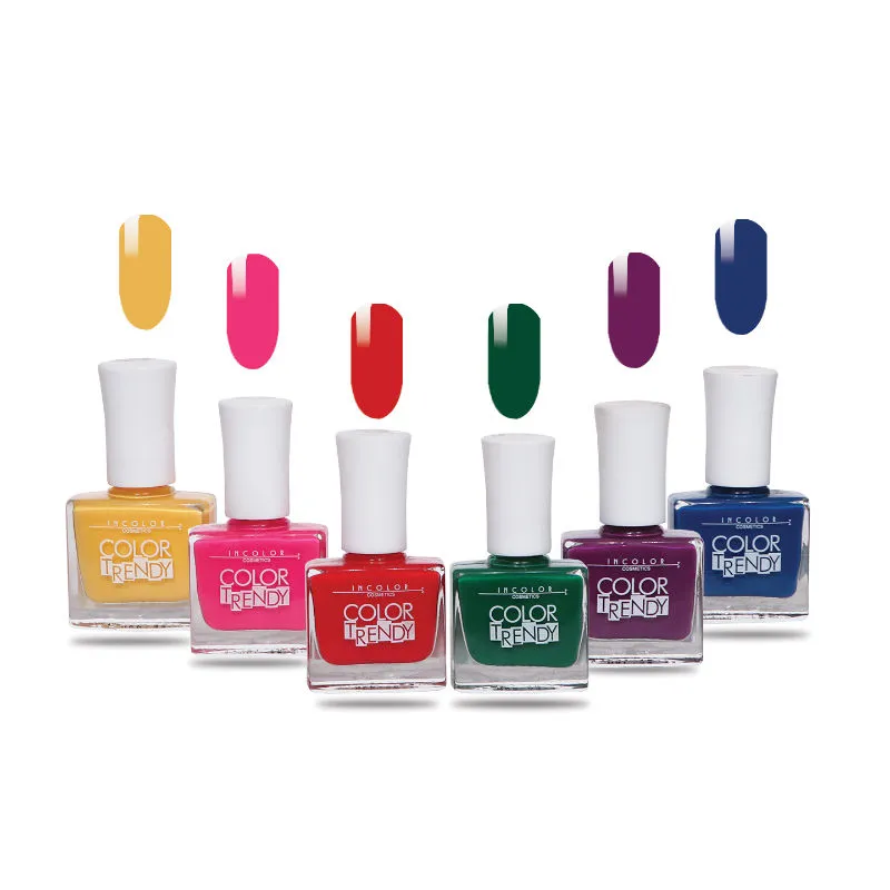 Incolor Color Trendy Matte Nail Enamel Combo - 02