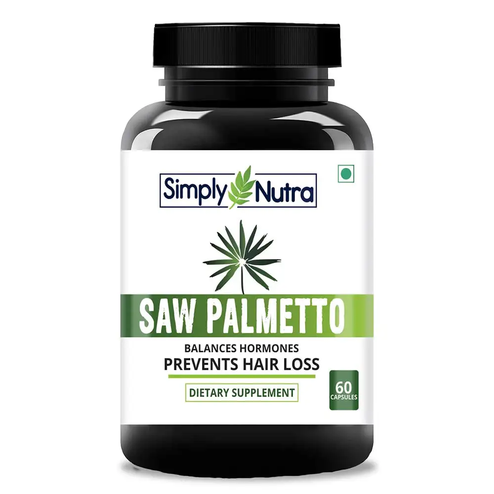 Simply Nutra Saw Palmetto,  60 capsules