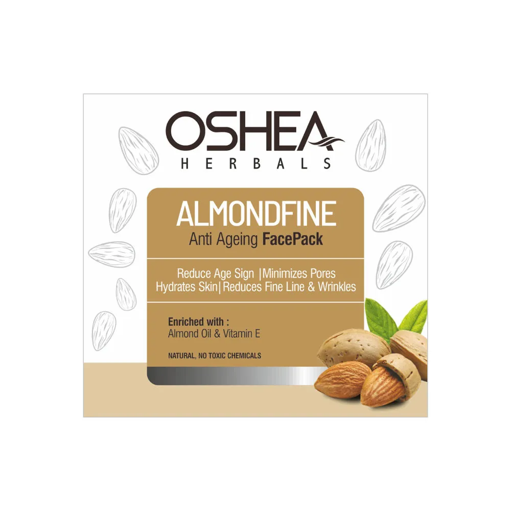 Oshea Herbals Almondfine Anti Ageing Face Pack