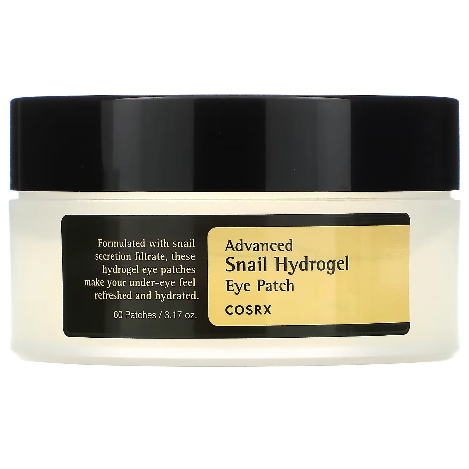 Advanced Snail Hydrogel Eye Patch, 60 Patches, 3.17 oz  (90 g)