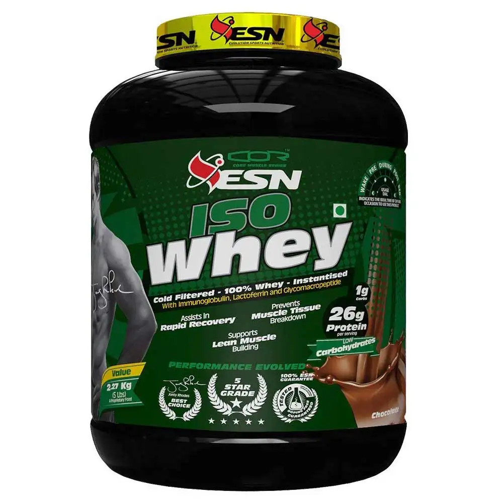 ESN Iso Whey,  5 lb  Chocolate