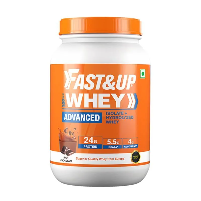 Fast&Up Whey Advanced - Isolate + Hydrolysed Whey - Rich Chocolate Flavour