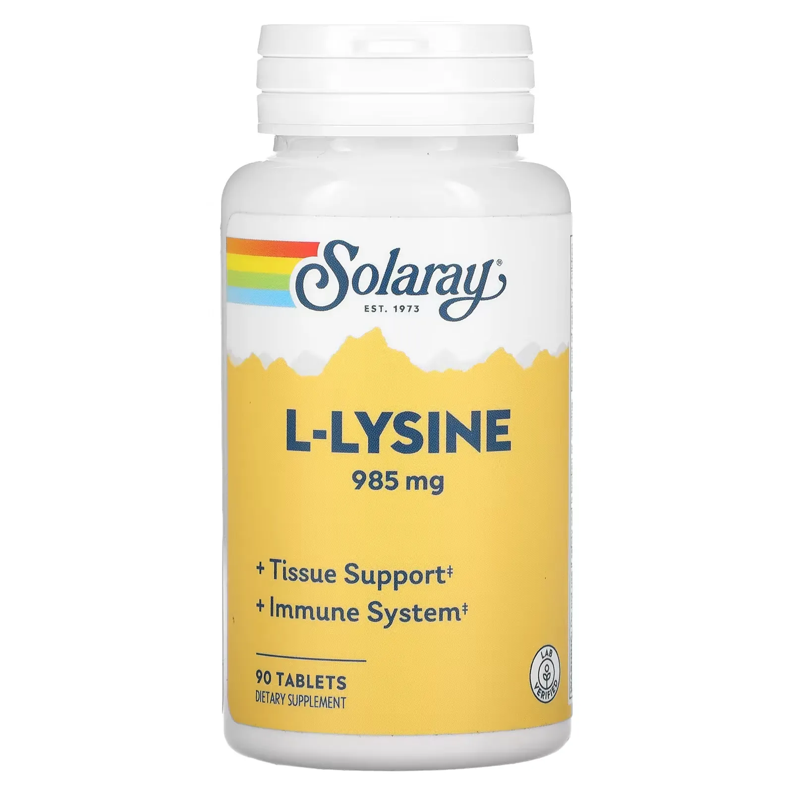 L-Lysine, 333 mg, 90 Tablets