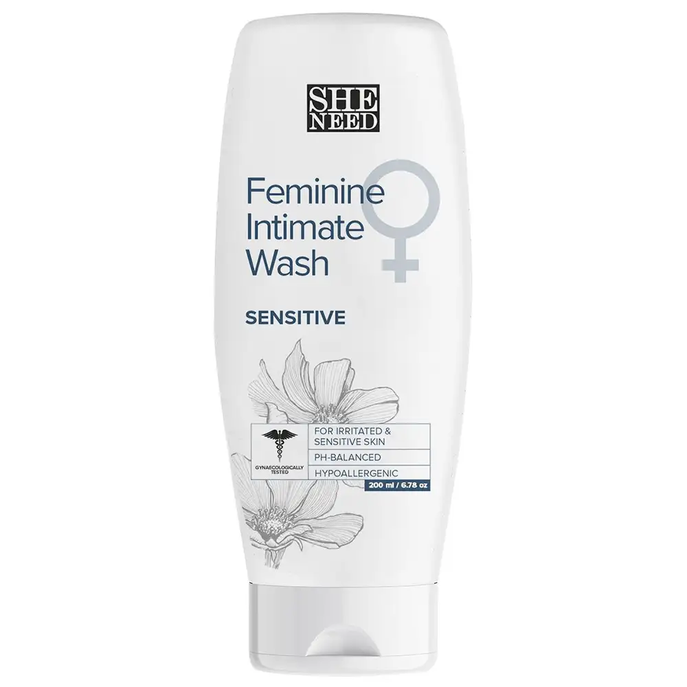 SheNeed Feminine Intimate Wash,  Sensitive  200 ml