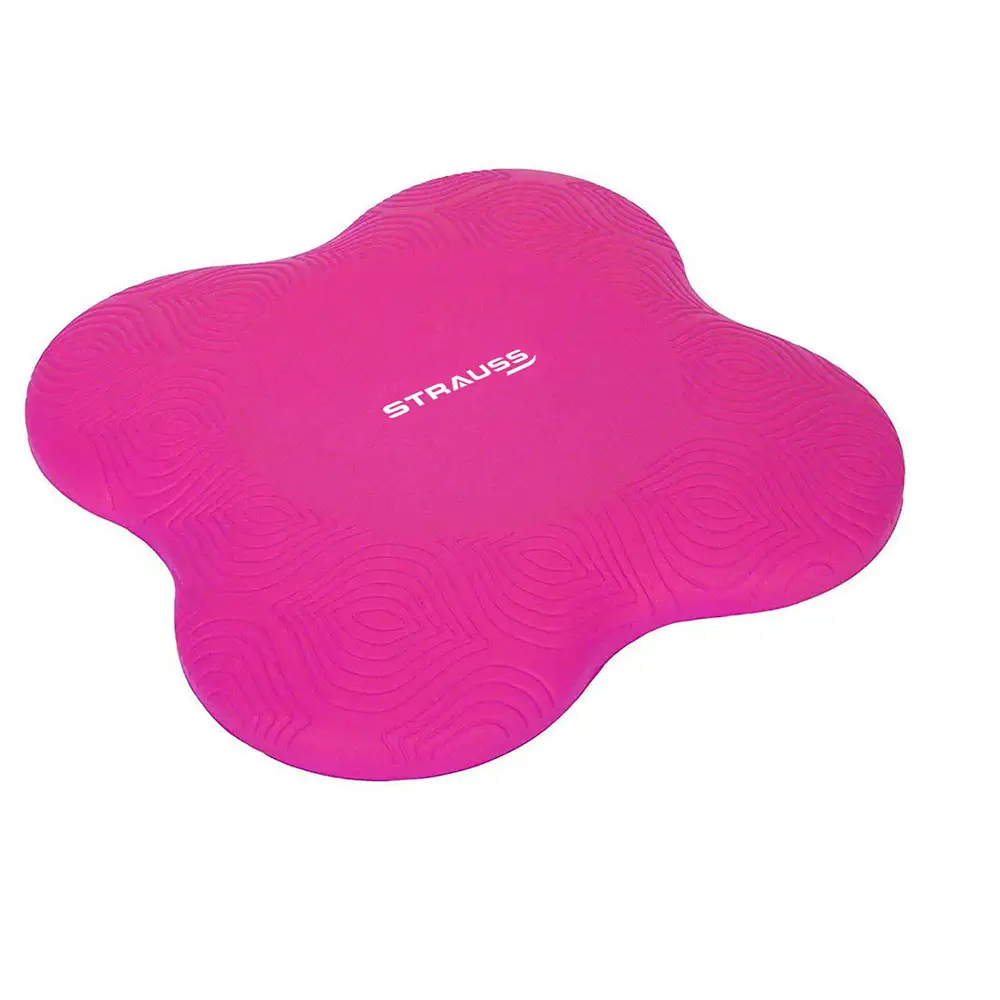 Strauss Yoga Knee Pad Cushions,  Pink  7.4 Inches