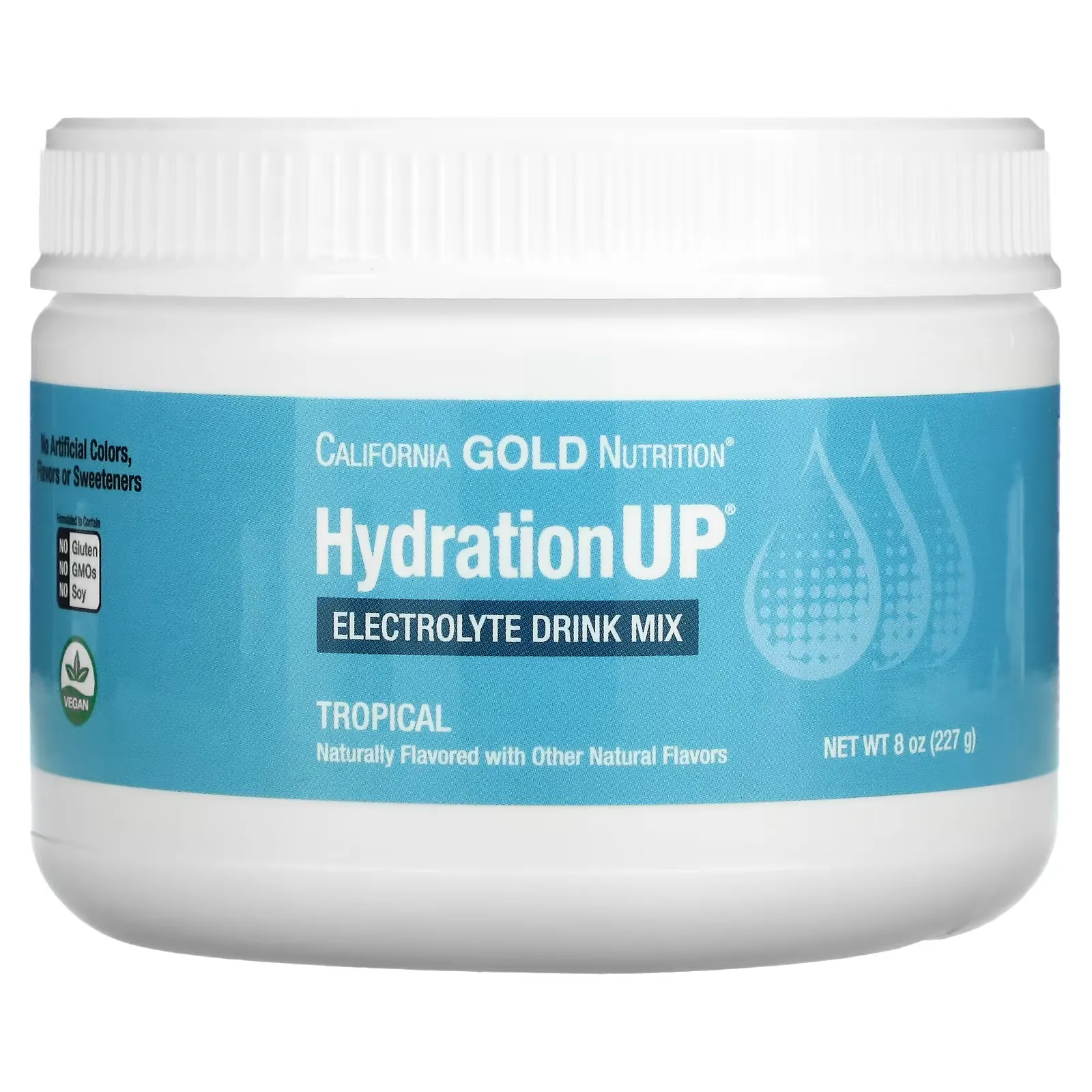 HydrationUP, Electrolyte Drink Mix, Tropical, 8 oz (227 g)