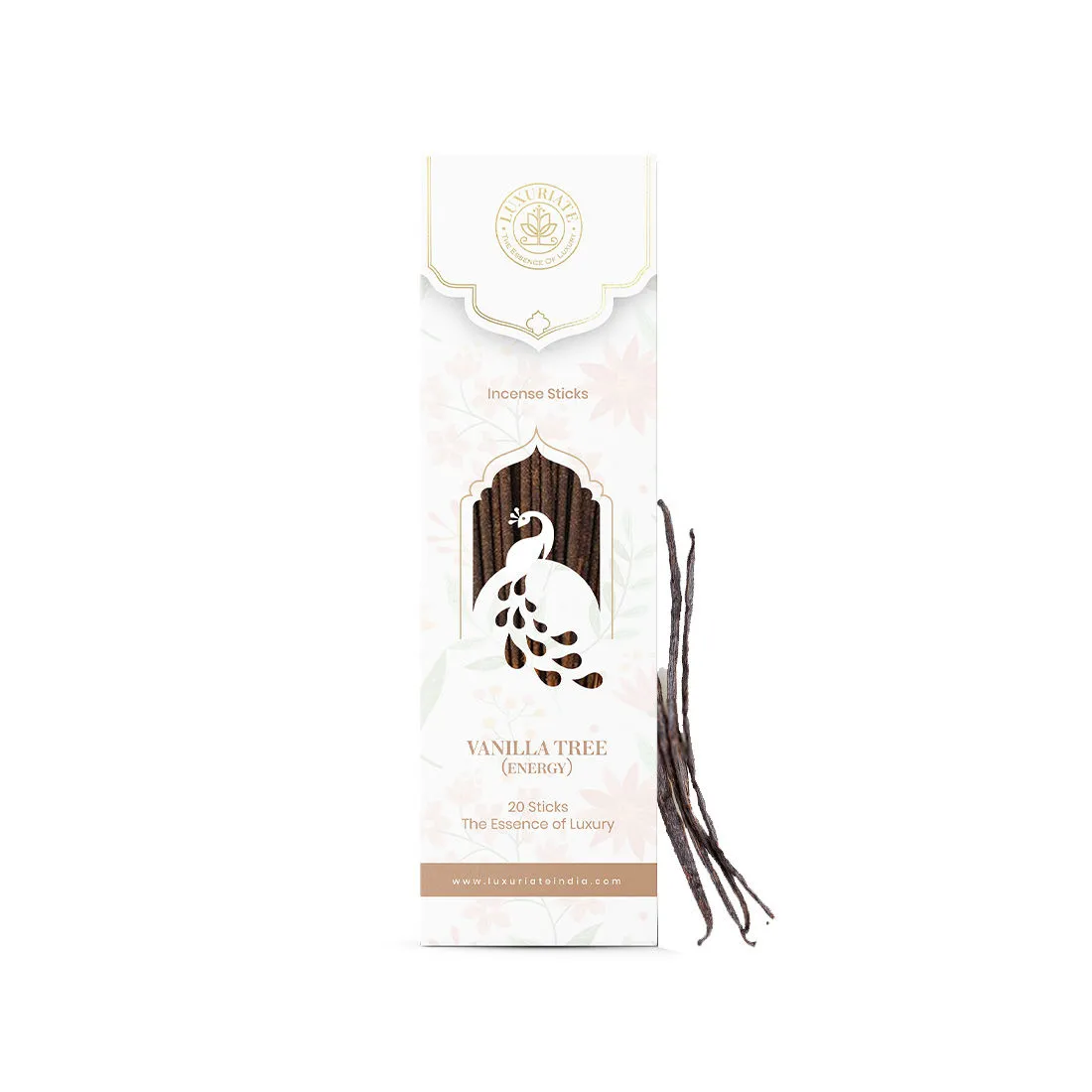 LUXURIATE Vanilla Tree (Energy) Incense Agarbatti Sticks (Pack of 20)