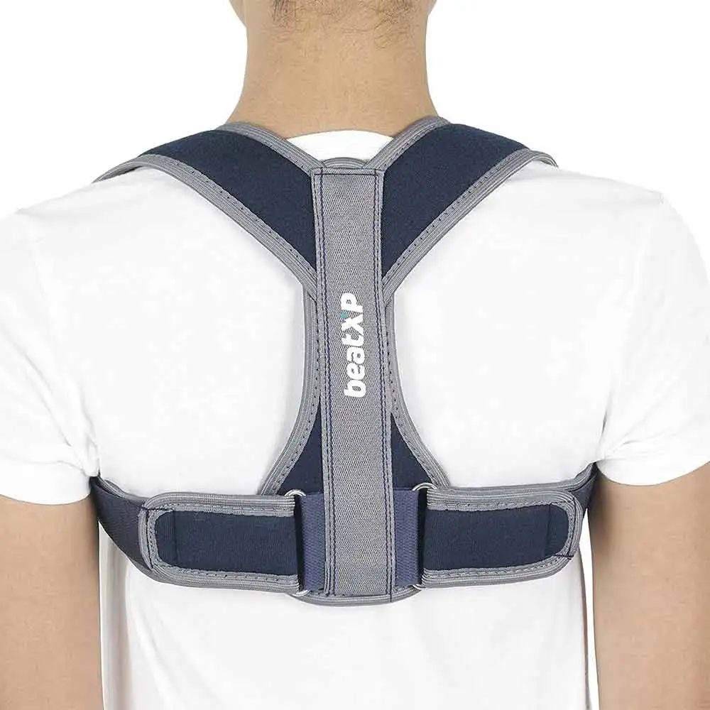 beatXP Clavicle Brace Posture Corrector,  XL  Blue