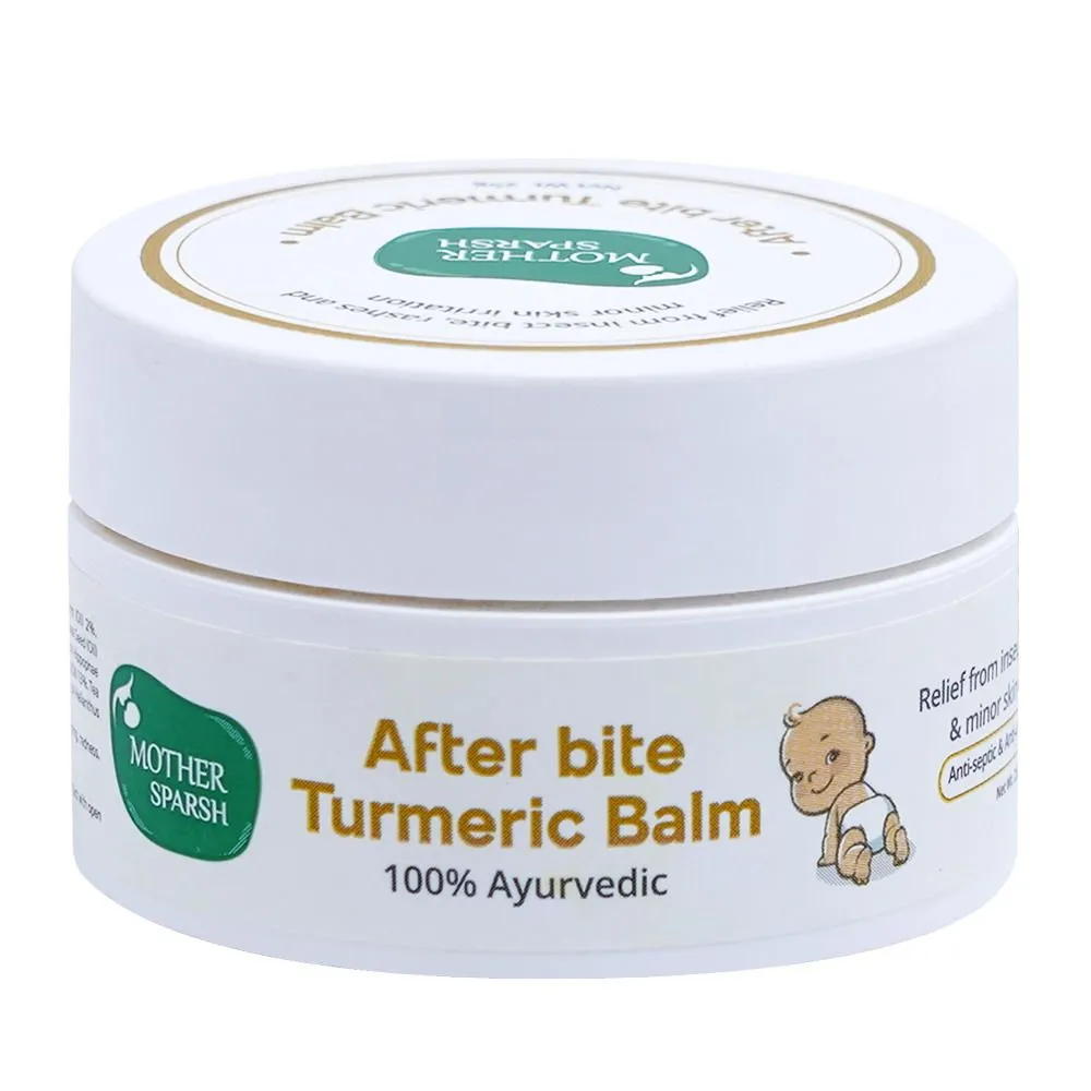 Mother Sparsh After Bite Turmeric Balm For Babies- Mosquito & Insect Bite Balm