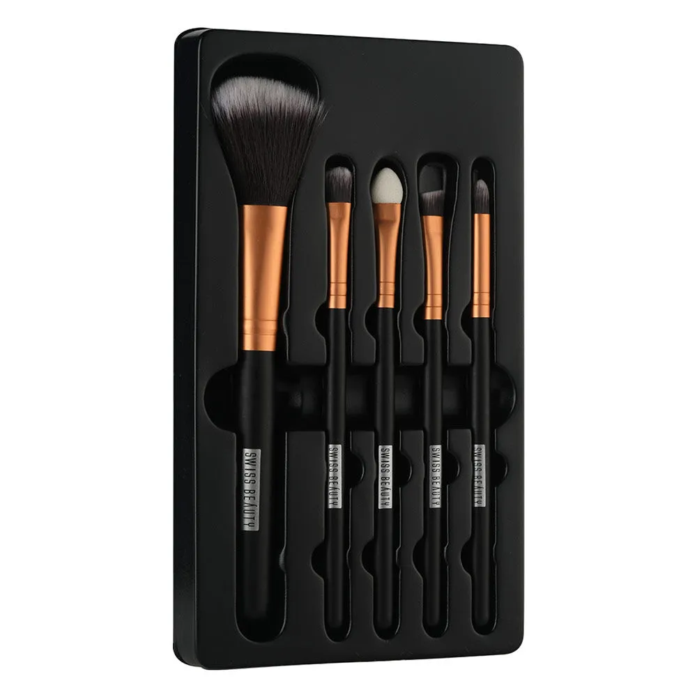 Swiss Beauty Makeup Brushes - Golden