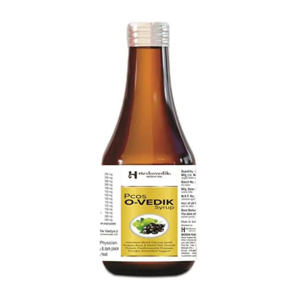 Herbovedik PCOS O-Vedik Syrup,  300 ml  Unflavoured