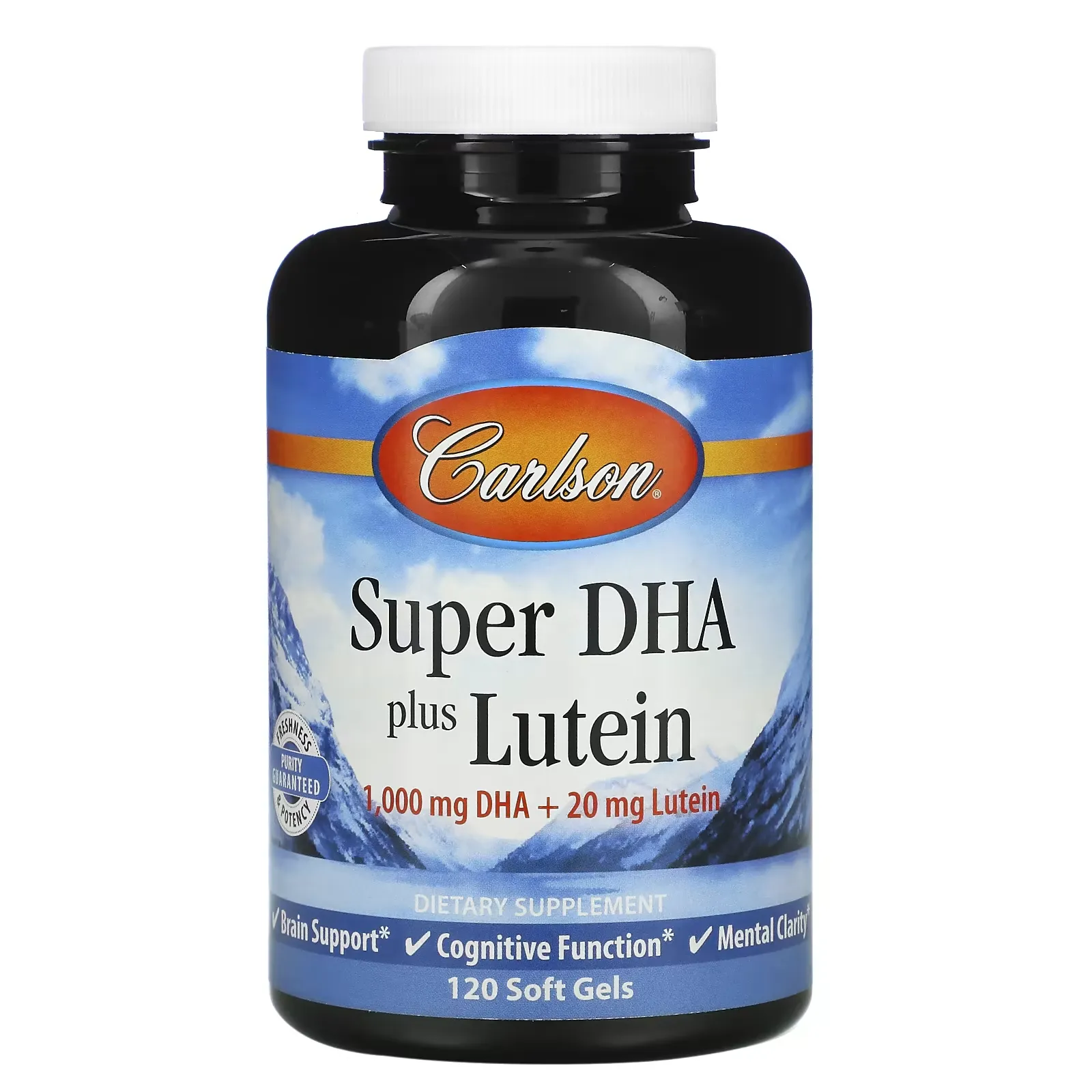 Super DHA Plus Lutein, 120 Soft Gels