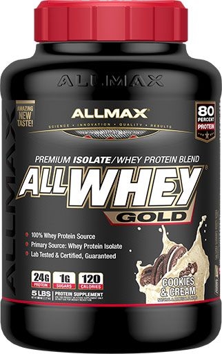 AllWhey Gold - Cookies and Cream - 5lb