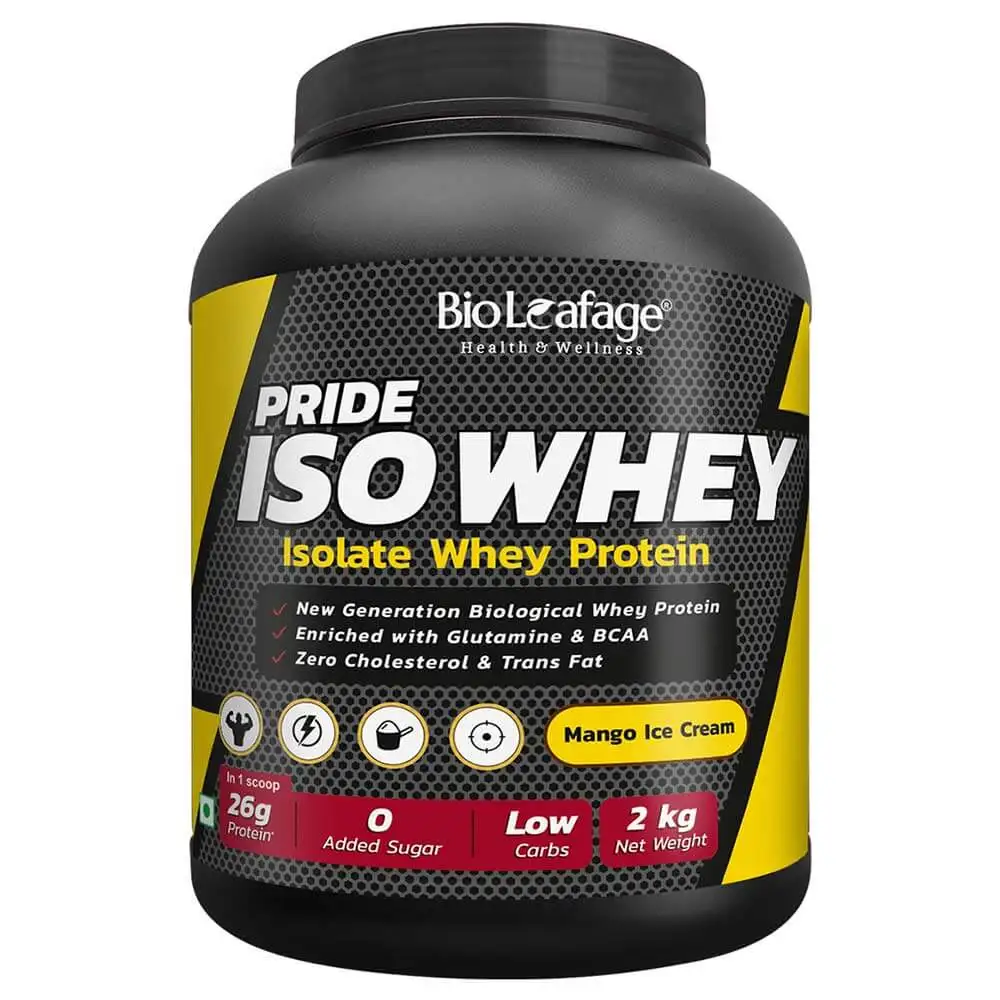 Bio Leafage Pride ISO Whey,  4.4 lb  Mango Ice Cream