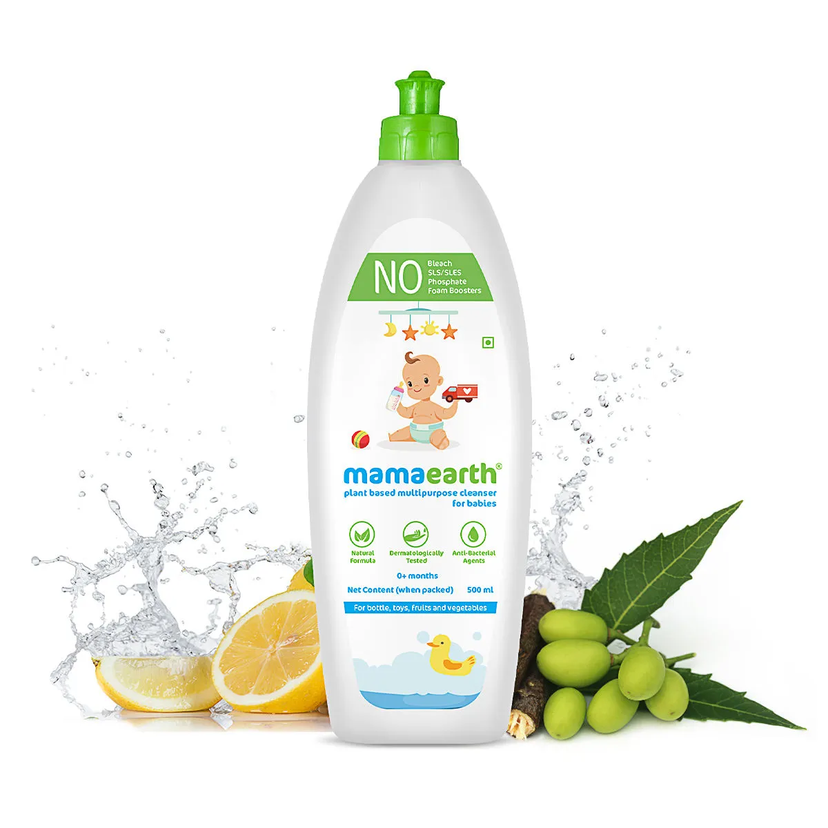 Mamaearth Plant-Based Multi Purpose Cleanser For Babies