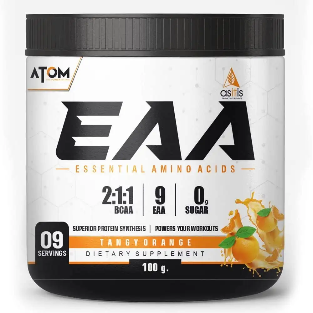 AS-IT-IS Nutrition EAA (Essential Amino Acids),  Tangy Orange  0.22 lb  9 Servings