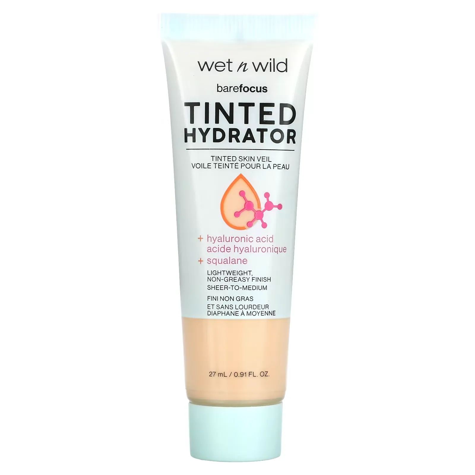 Barefocus, Tinted Hydrator, Fair, 0.91 fl oz (27 ml)