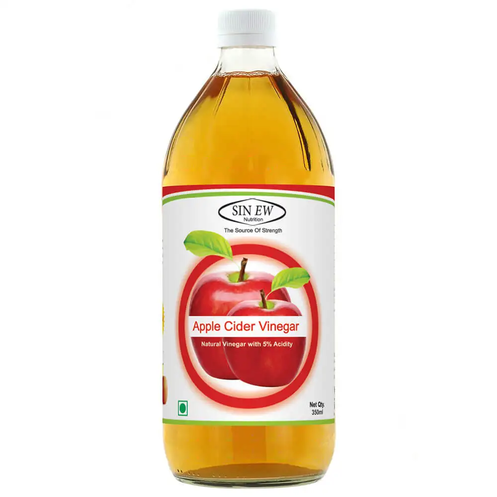 Sinew Nutrition Apple Cider Vinegar,  0.350 L  Unflavoured