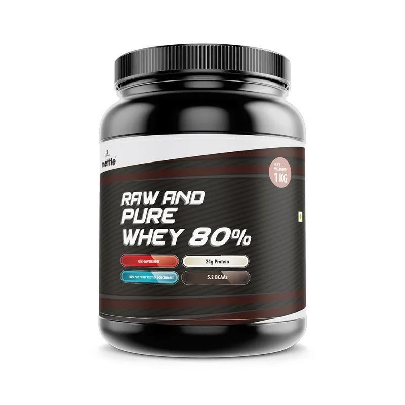 Mettle Raw And Pure Whey 80%