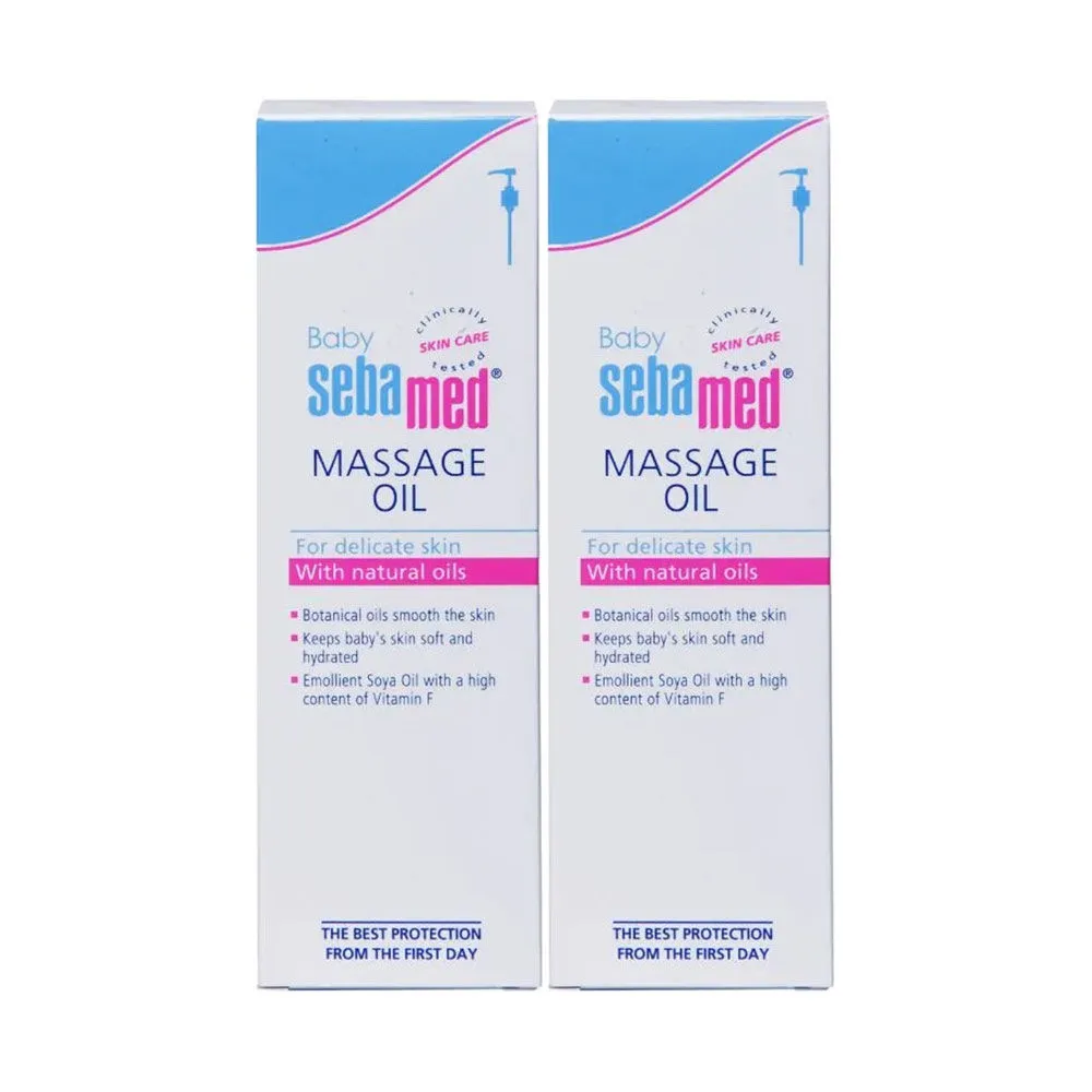 Sebamed Baby Massage Oil - Pack Of 2