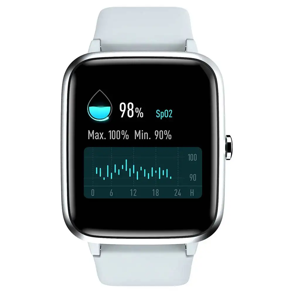 Noise ColorFit Pro 2 Oxy Smartwatch,  Mist Grey