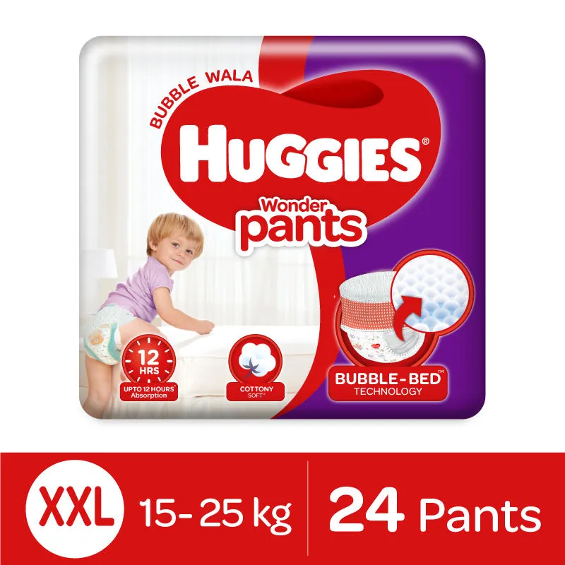 Huggies Wonder Pants Double Extra Large Size Diapers