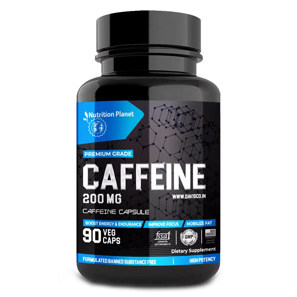 Nutrition Planet Caffeine,  90 capsules  Unflavoured