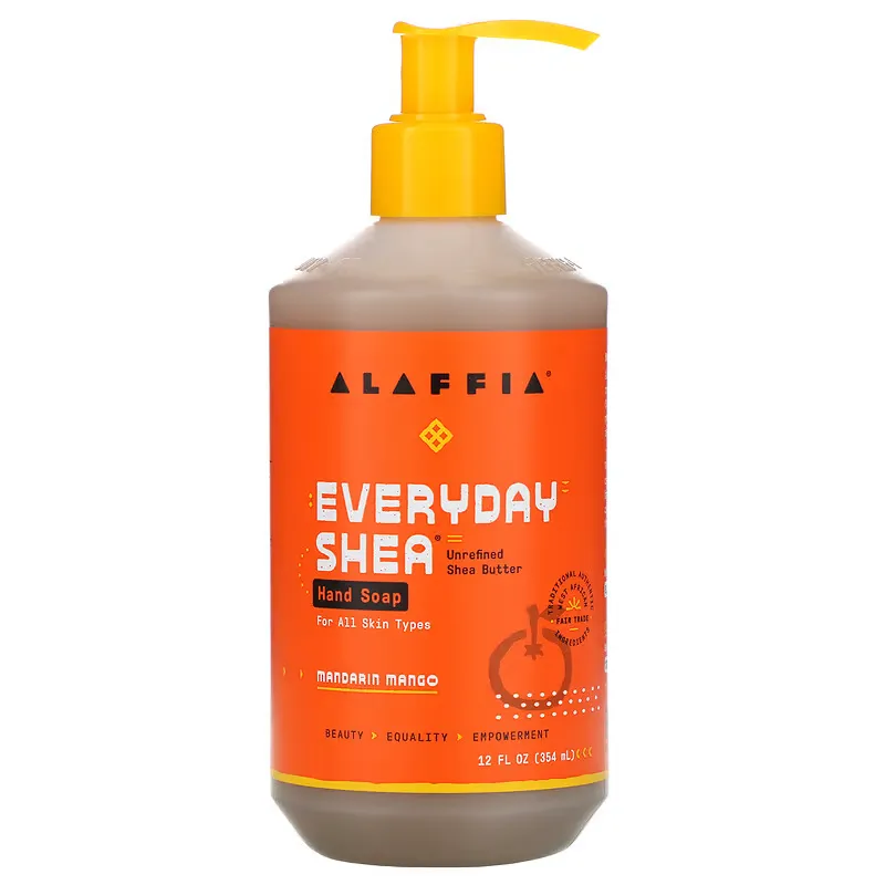 Everyday Shea, Hand Soap, Mandarin Mango, 12 fl oz (354 ml)