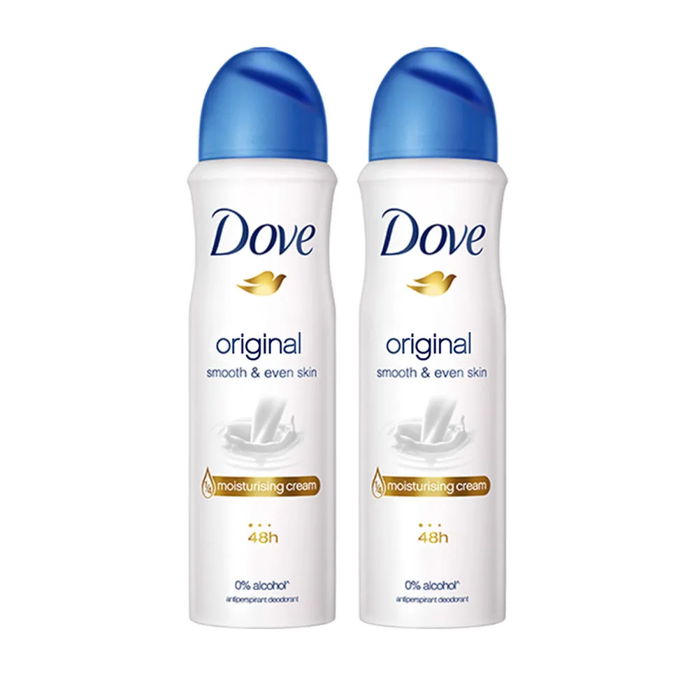 Dove Original Deodorant For Women - Pack Of 2