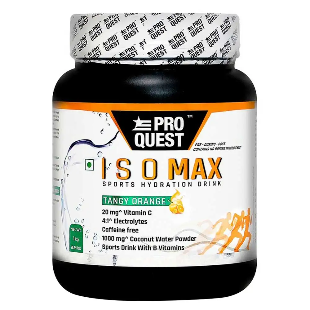 Proquest Iso Max Sports Hydration Drink,  2.2 lb  Tangy Orange