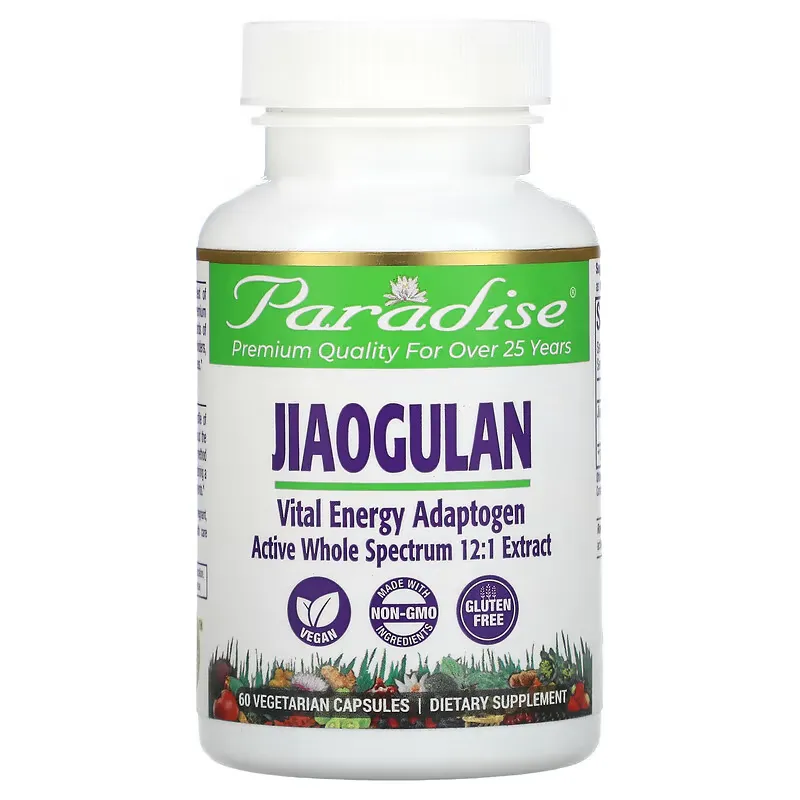 Jiaogulan, 60 Vegetarian Capsules