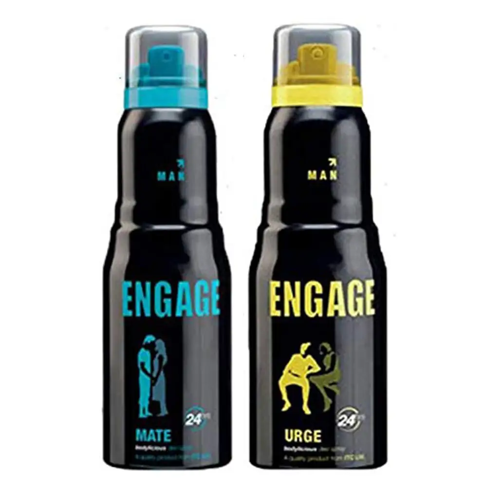 Engage Mate and Urge Deo Combo of 2,  150 ml  for Men