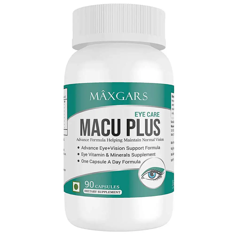 Maxgars Eye Care Macu Plus,  90 capsules