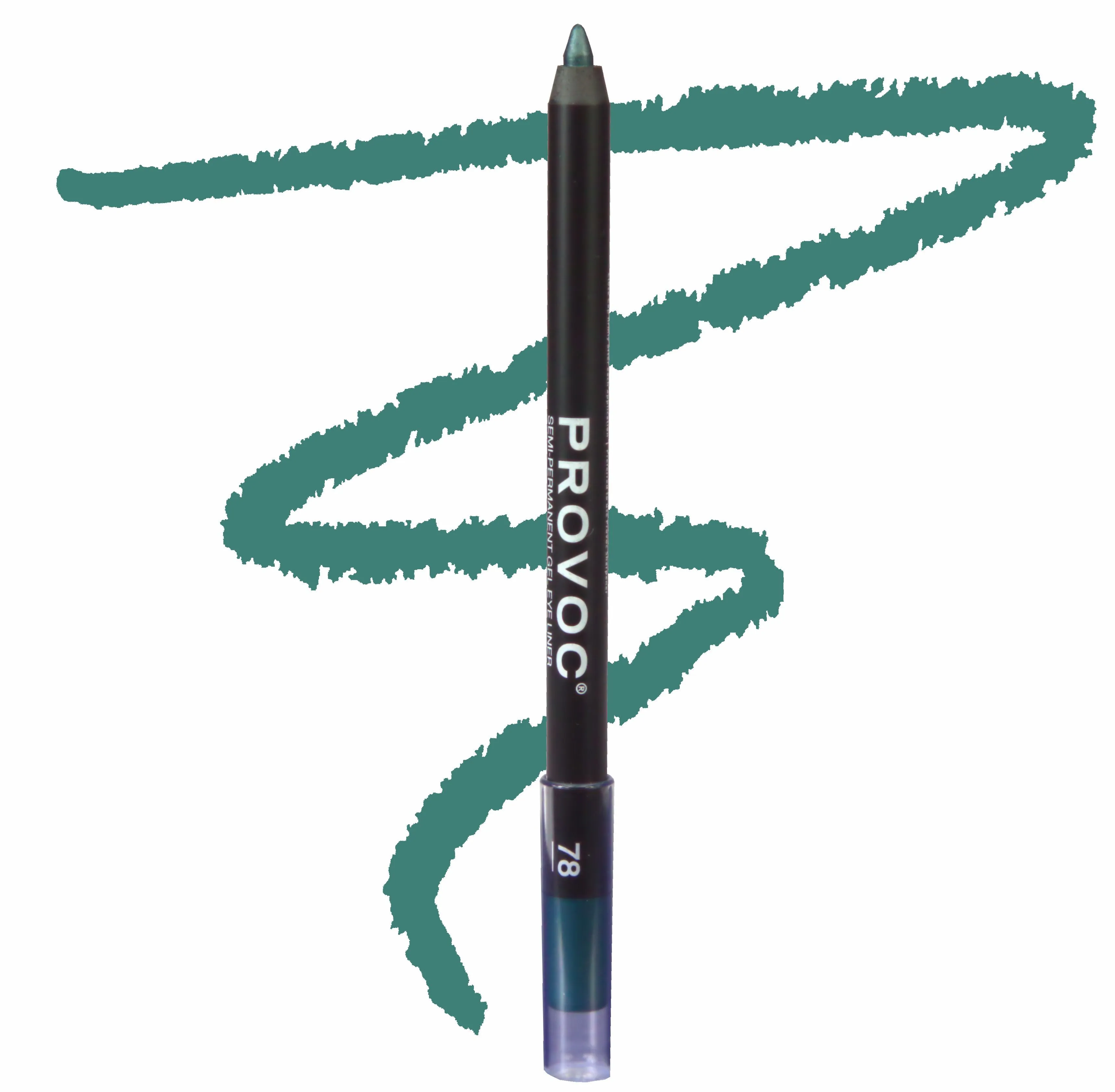 Provoc Semi-Permanent Gel Eye Liner - 78 Enchanting