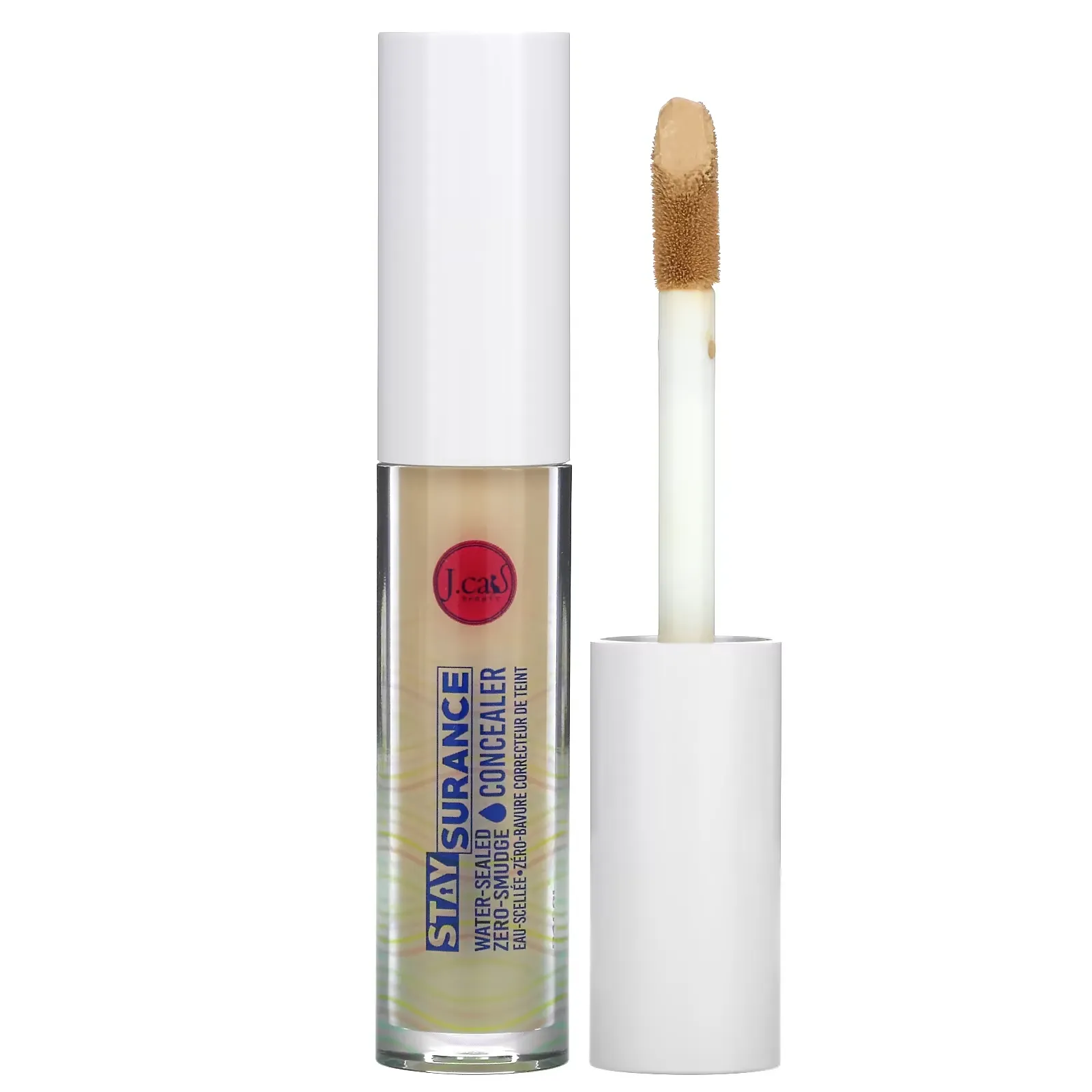 Staysurance, Water-Sealed Zero-Smudge Concealer, SHC108 Buff, 0.16 fl oz (4.8 ml)