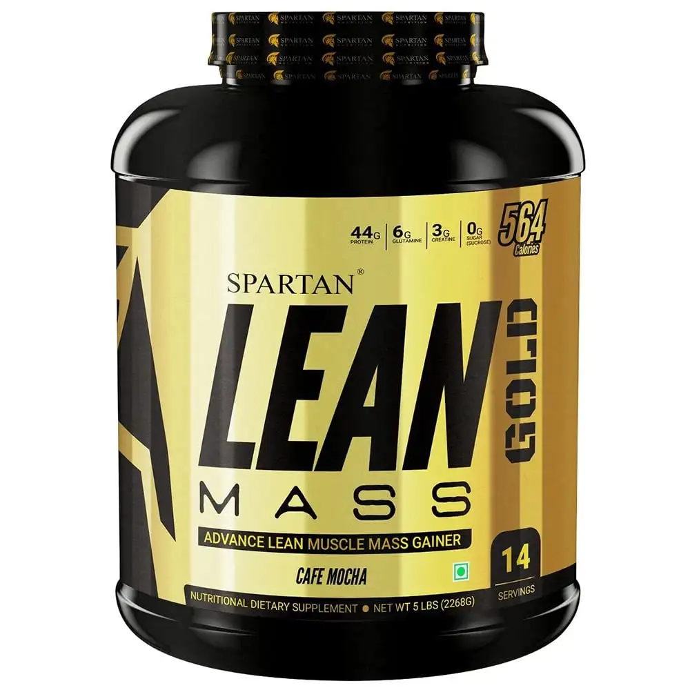 Spartan Nutrition Lean Mass Gold,  5 lb  Cafe Mocha