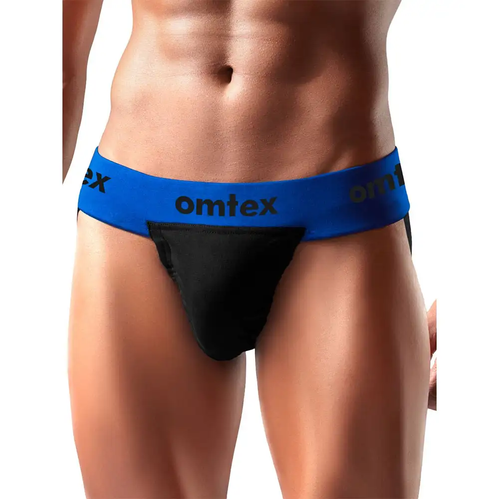 Omtex Rio Supporter Back Covered for Men,  Medium  Blue