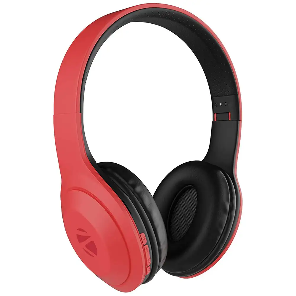 Zebronics Zeb-Duke 101 Wireless Headphone,  Red