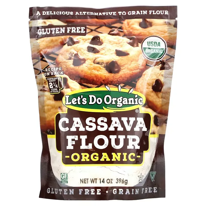 Let's Do Organic, Organic Cassava Flour, 14 oz (396 g)