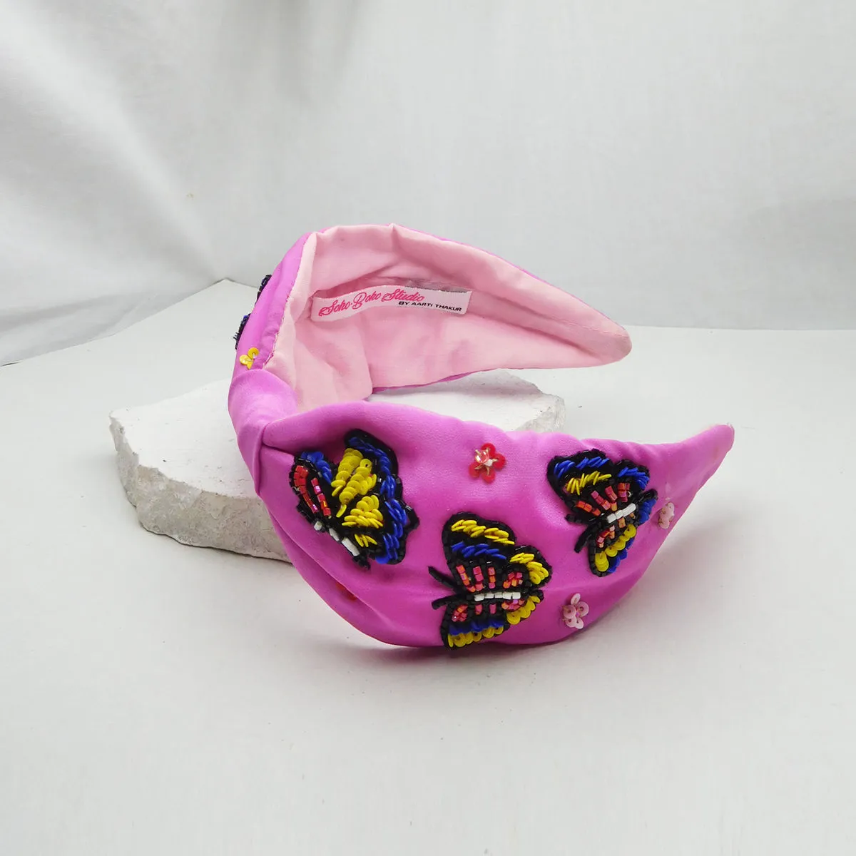 Soho Boho Studio Butterfly Lady Turban Hair Band