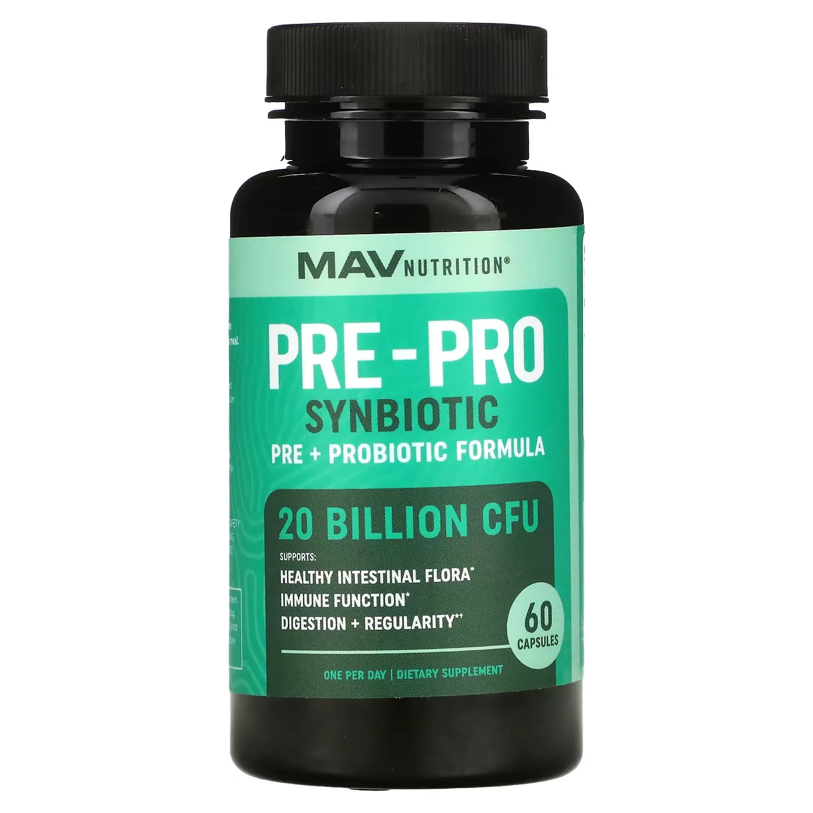 Pre-Pro Synbiotic,  Pre + Probiotic Formula, 60 Capsules