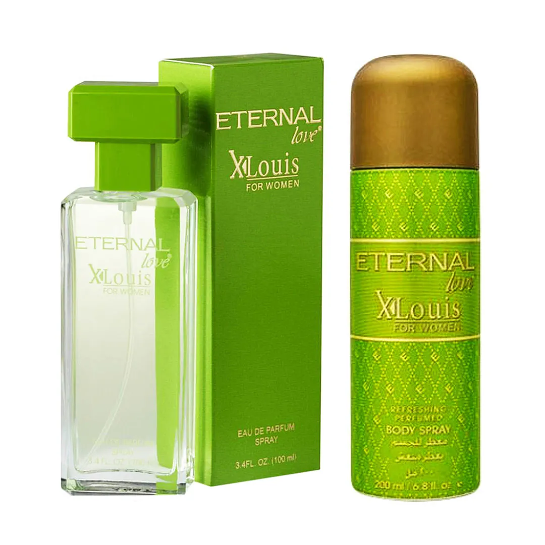 Eternal Love X-louis Parfum + Deodorant for Women - Pack Of 2