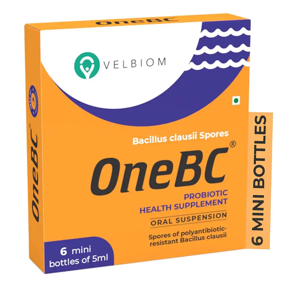 Velbiom OneBC,  6 Piece(s)/Pack  Unflavoured