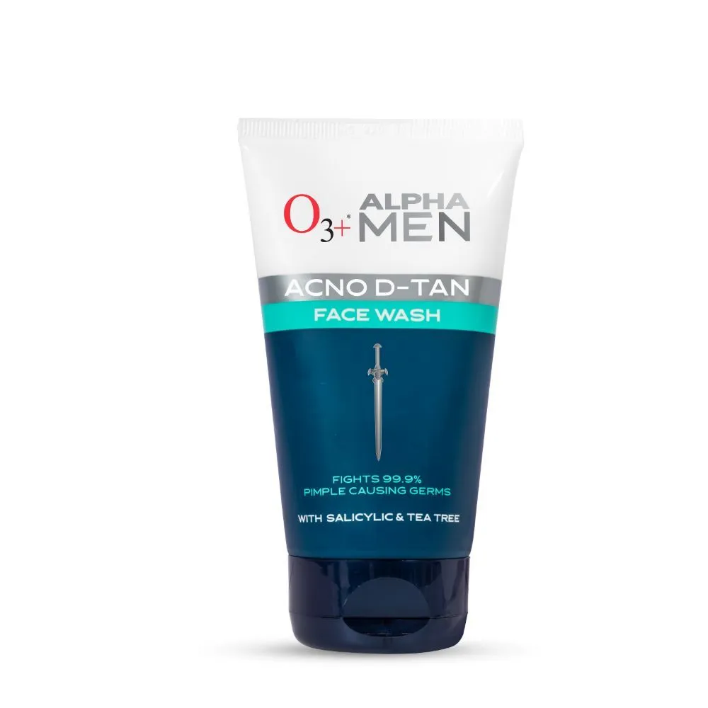 O3+ Alpha Men Acno D-Tan Face Wash