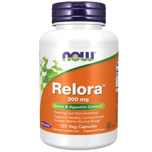 NOW Relora, 300 mg, 120 Veg Caps